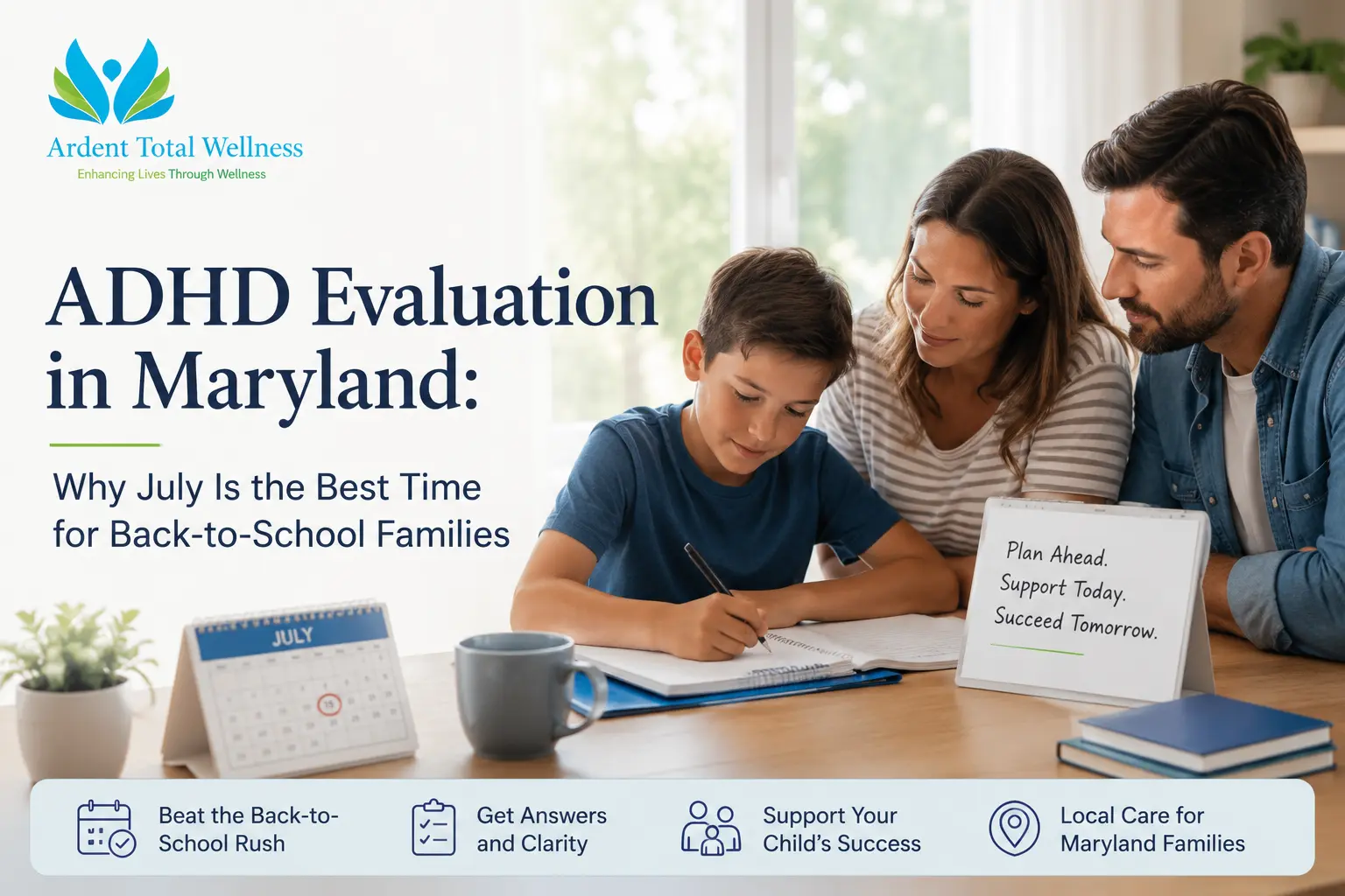 ADHD evaluation in Maryland