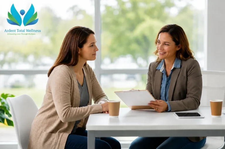 Psychiatric clearance for surgery - Professional consultation session in a bright modern wellness center in Maryland